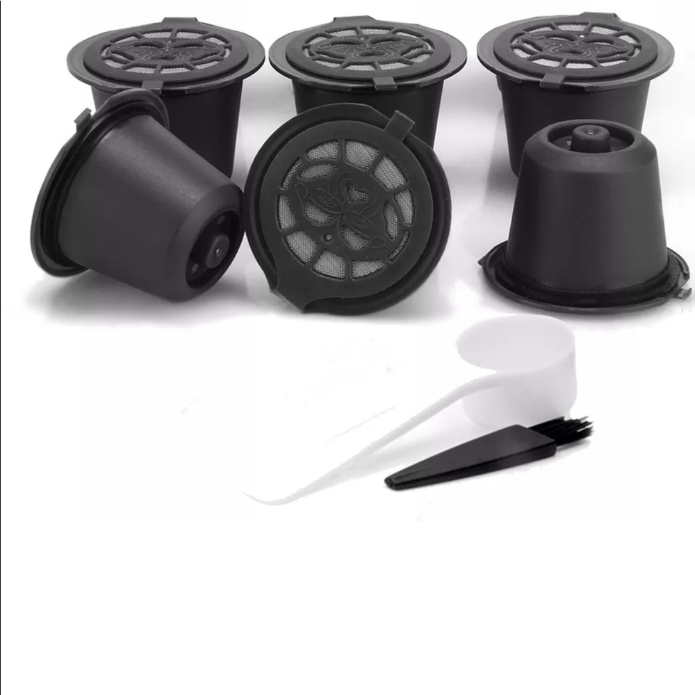 6 Reusable Nespresso Capsules or Pods